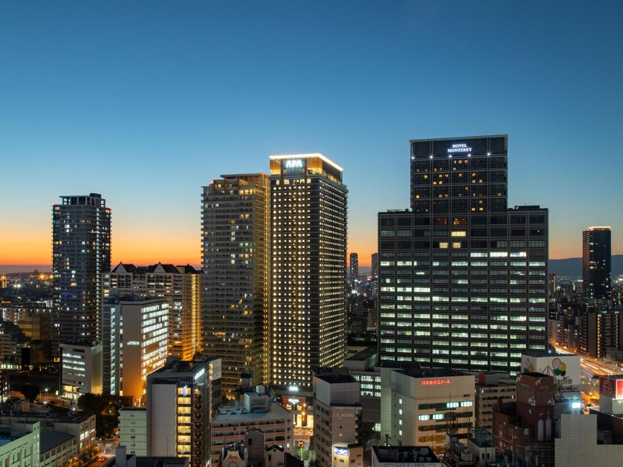 Apa Hotel & Resort Osaka Namba Ekimae Tower Εξωτερικό φωτογραφία