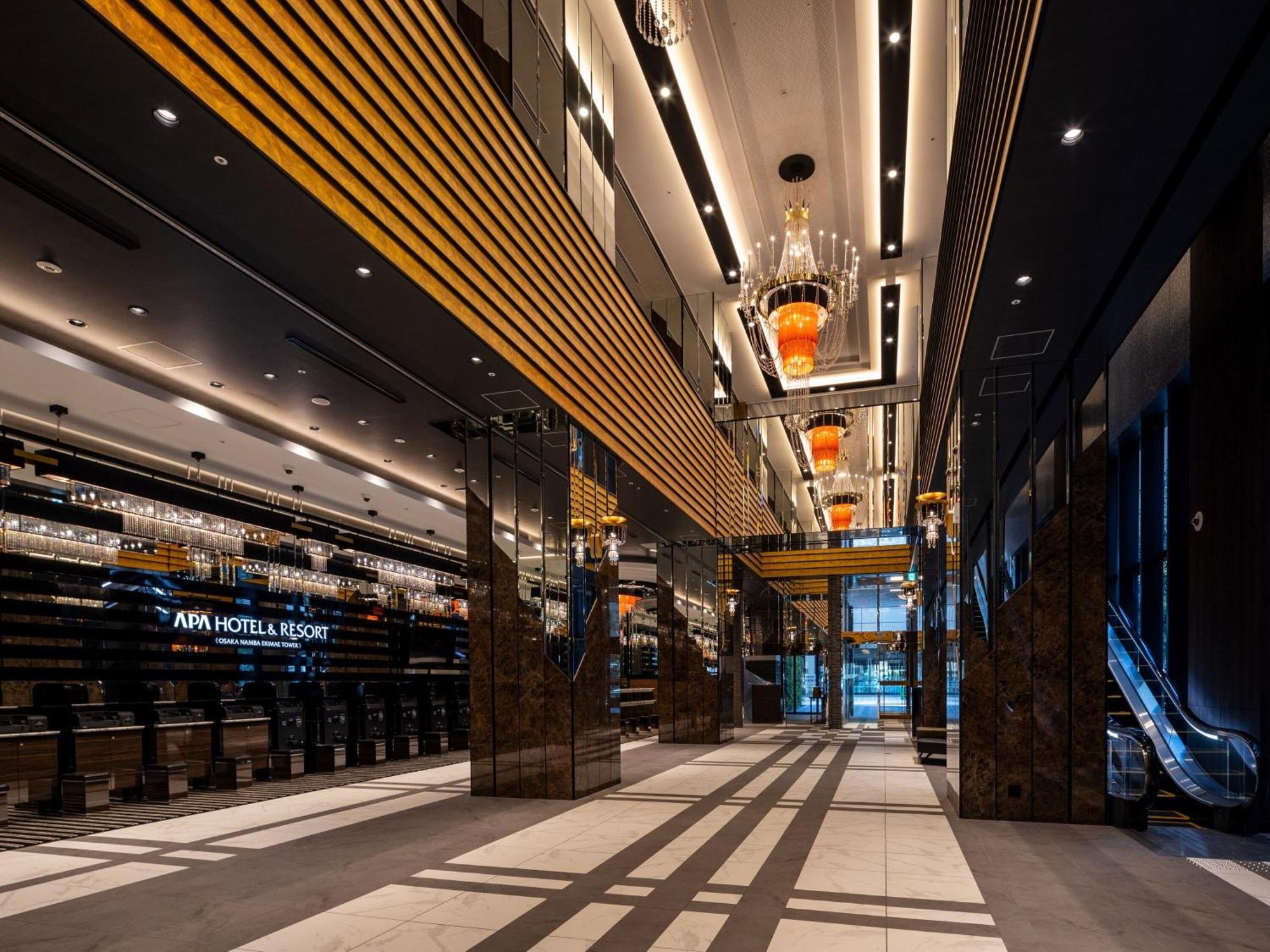 Apa Hotel & Resort Osaka Namba Ekimae Tower Εξωτερικό φωτογραφία